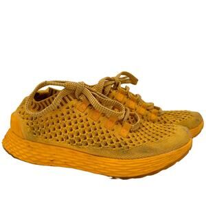 NOBULL Lemon Drop Knit Runner Sneakers Size M 6 W 7.5